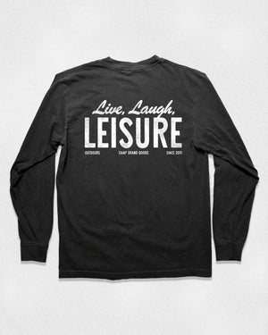 Live Laugh Vintage Longsleeve Faded Black