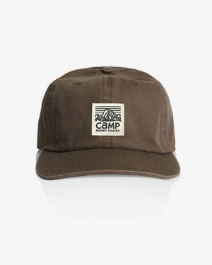 Heritage Logo 5 Panel Cap Walnut