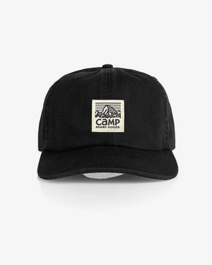 Heritage Logo 5 Panel Cap | Black